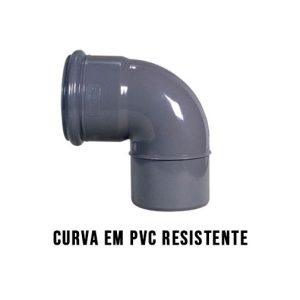 Curva em PVC Resistente