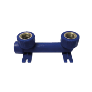 Joelho Duplo de 20mm x 1/2" em Canalização PPR