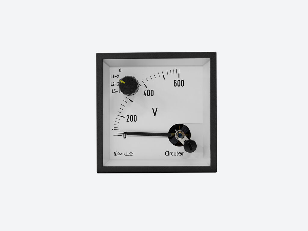 Voltímetro Analógico REF VOL 04